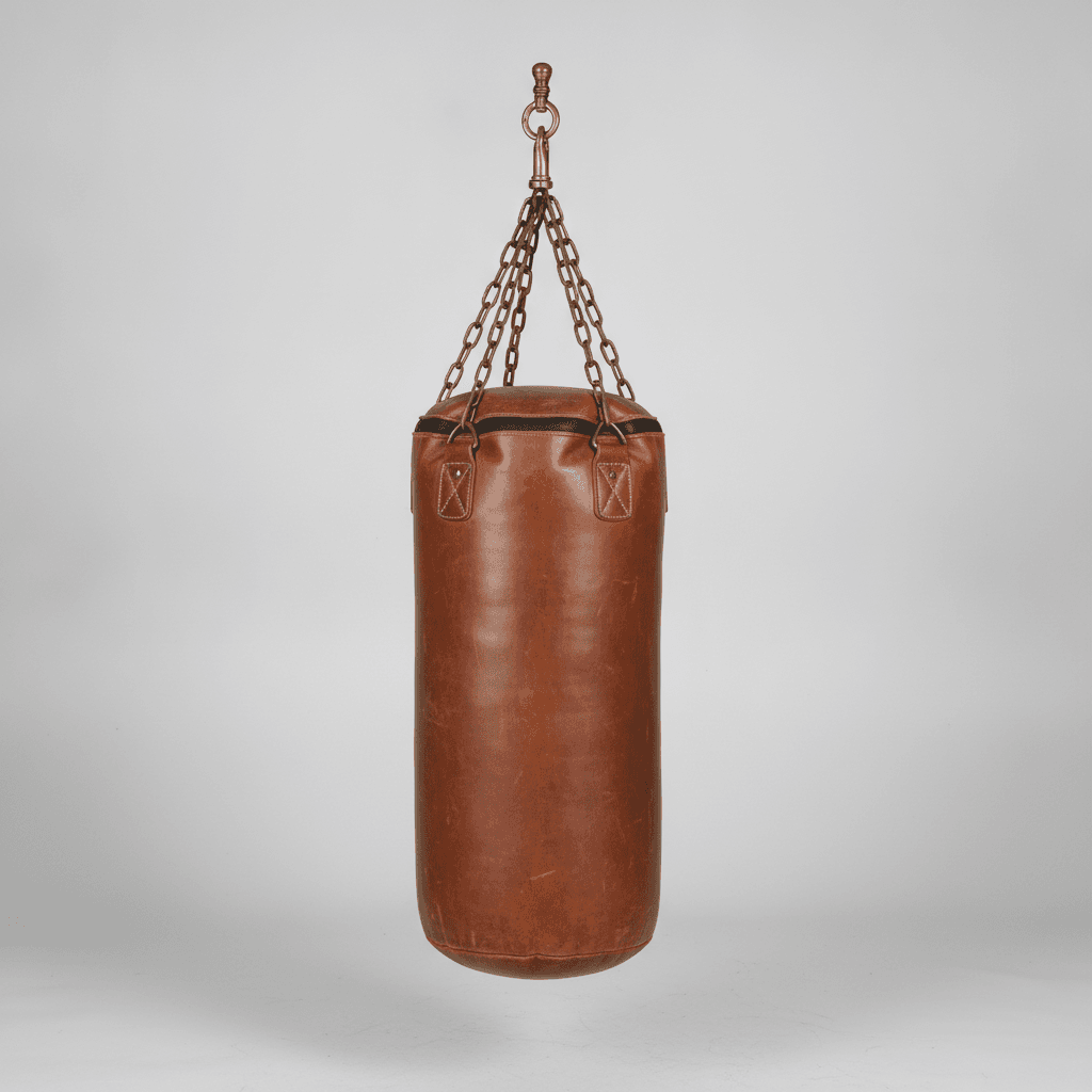 Vintage Leather Heavy Punching Bag