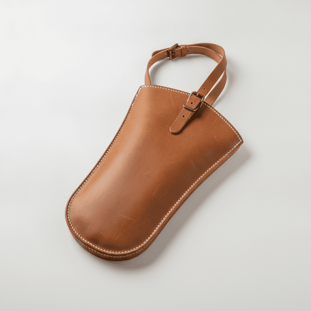 Stitched Leather Racquet Cover