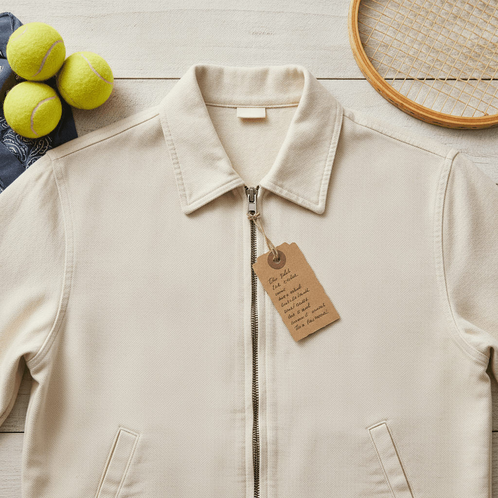 Organic Cotton Warm-Up Jacket
