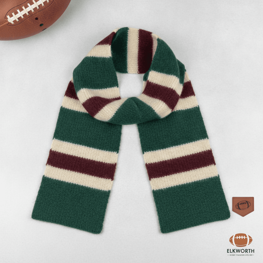 Vintage 1990s Rugby Match Day Scarf