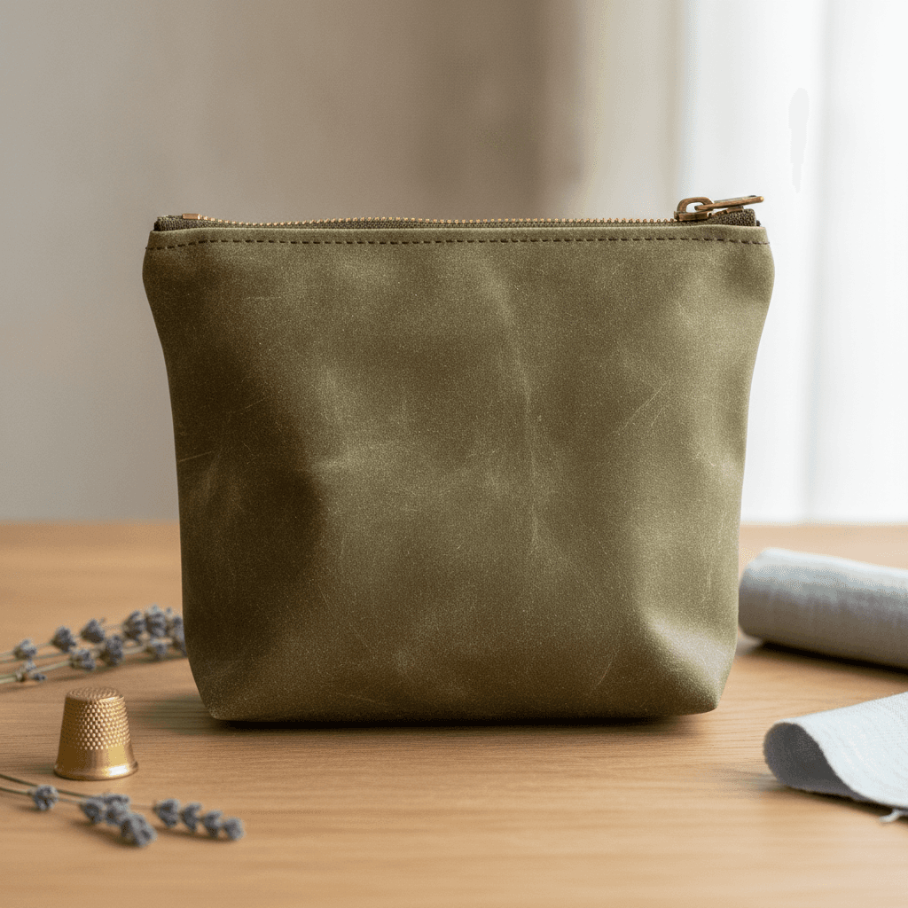 Studio Waxed Canvas Pouch