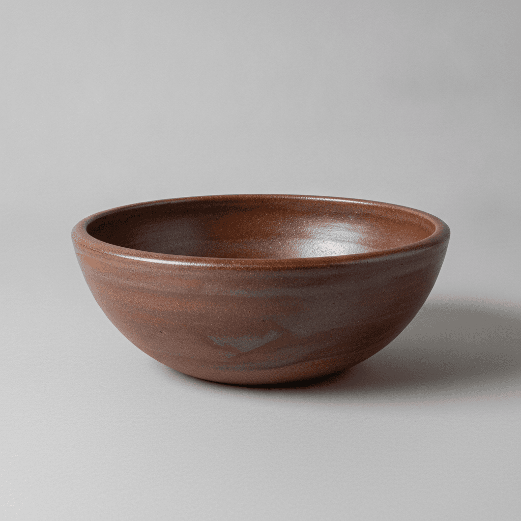Stoneware Textile Dye Basin - Terre cuite