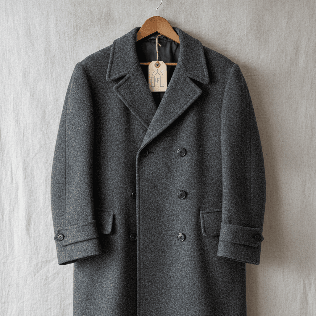 Vintage Wool Overcoat