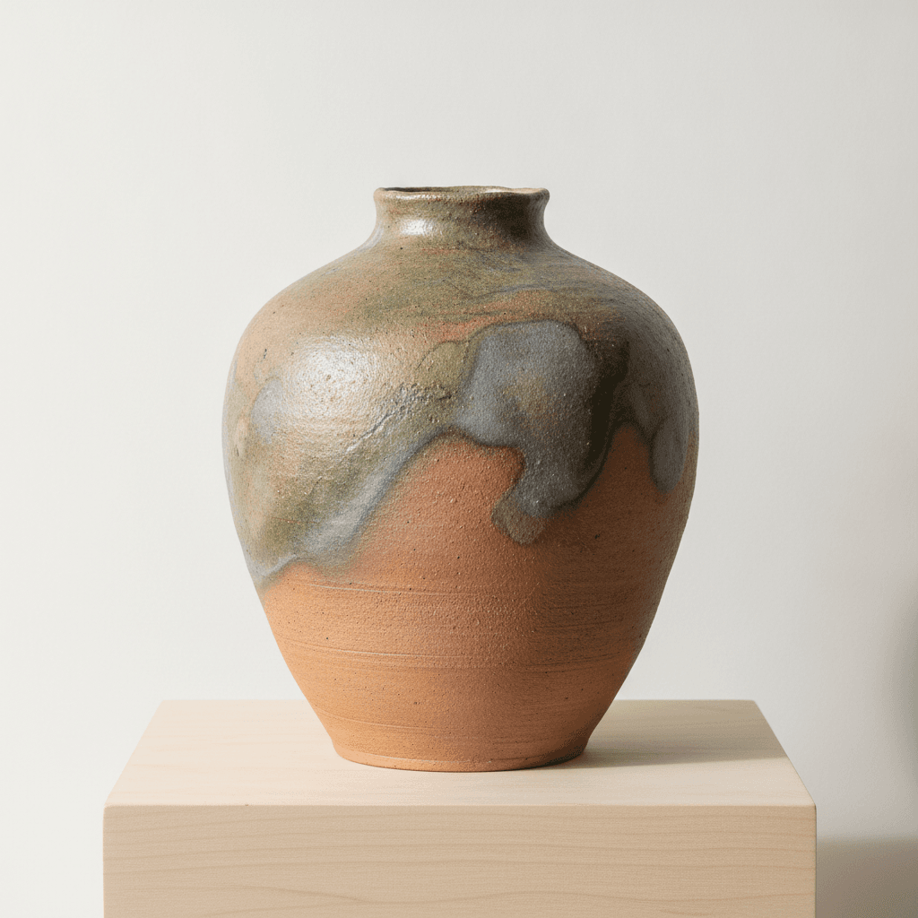 Stoneware Plant Dye Vessel - Terre cuite