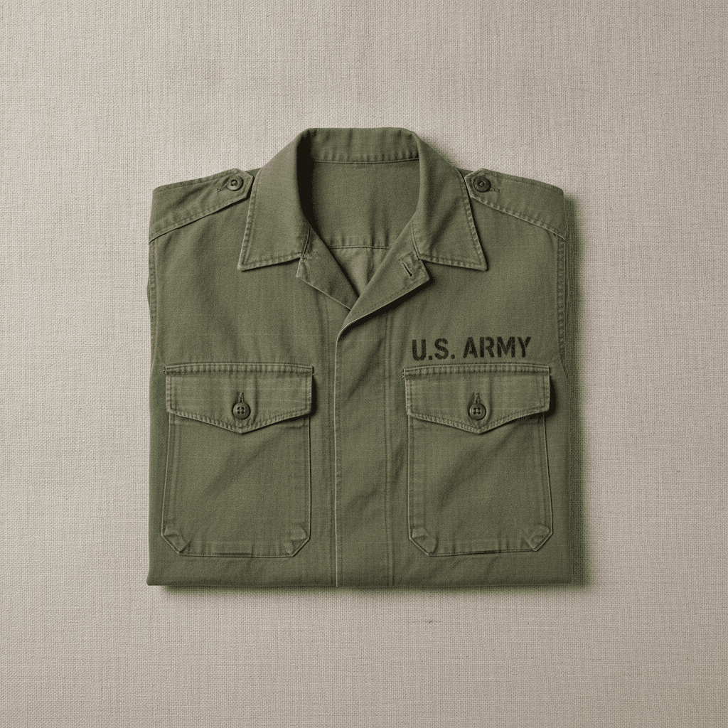 Vintage Military Field Shirt
