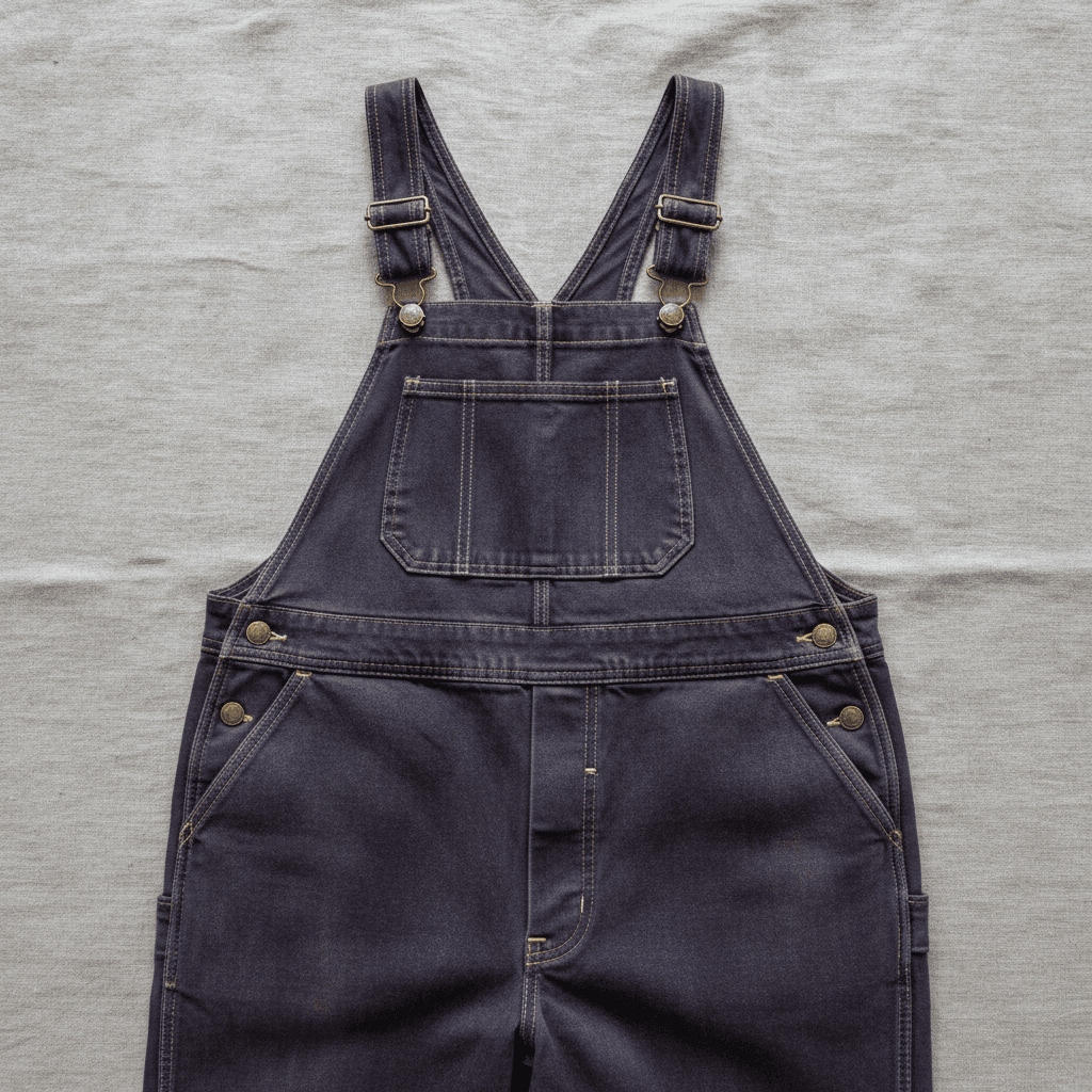 Hand-Dyed Heavy Twill Overalls