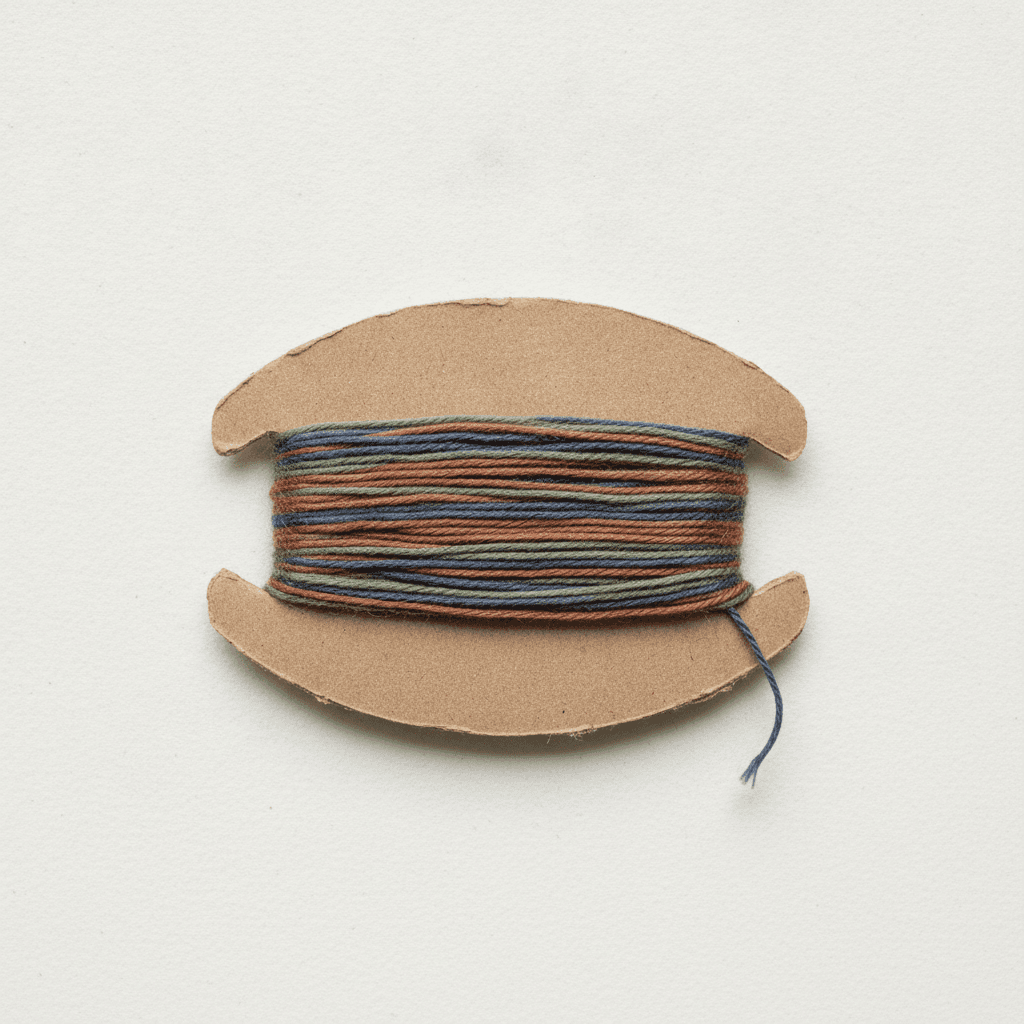Handmade Cotton Thread Card